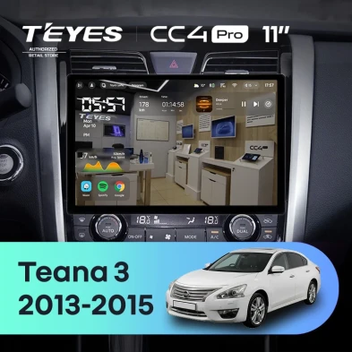 Штатная магнитола Teyes CC4 Pro 8/128 Nissan Teana J33 (2013-2015) Тип-B (11")