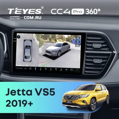 Штатная магнитола Teyes CC4 Pro 360 12/256 Jetta VS5 (2019-2024)