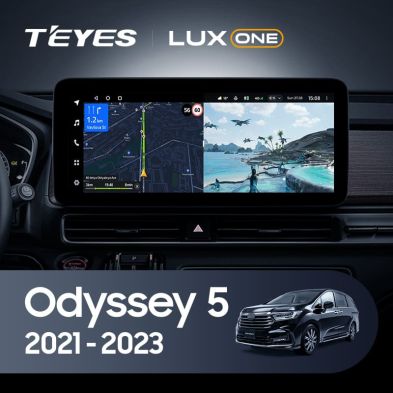 Штатная магнитола Teyes LUX ONE 360 6/128 Honda Odyssey 5 (2021-2023)