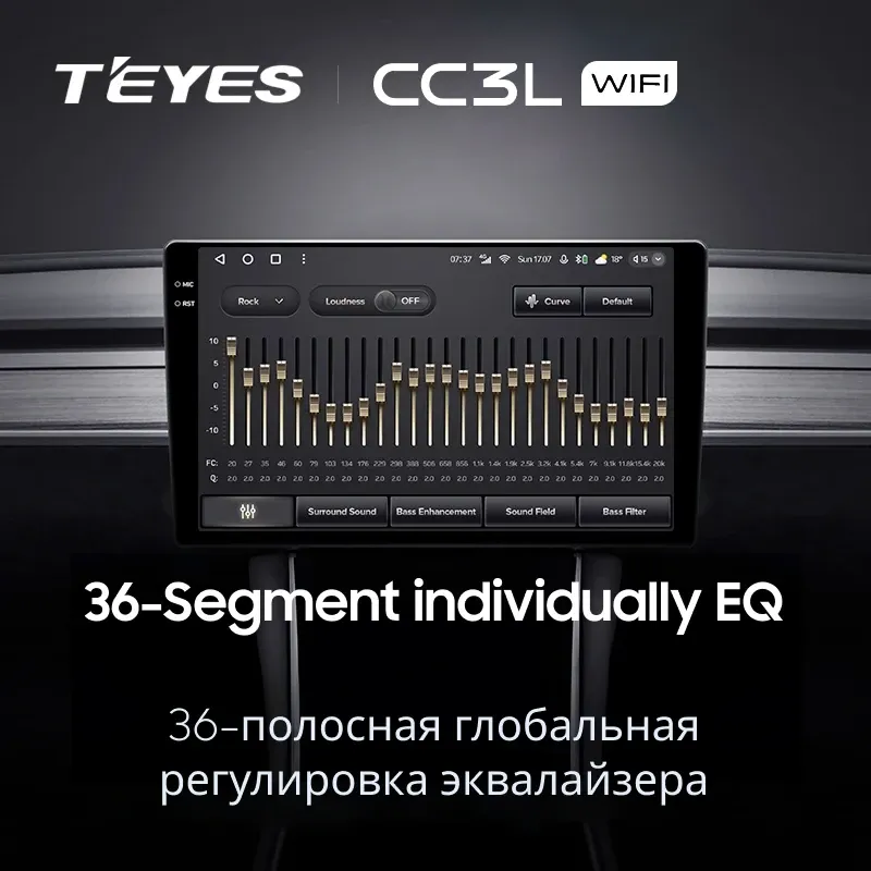 Штатная магнитола Teyes CC3L WiFi 2/32 Nissan Tiida C13 (2015-2018)