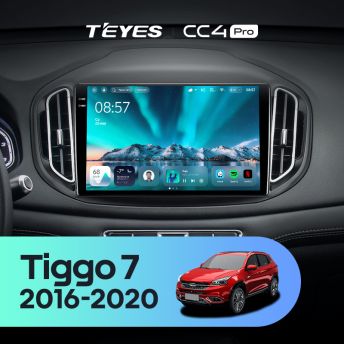 Штатная магнитола Teyes CC4 Pro 12/256 Chery Tiggo 7 (2016-2020) F1