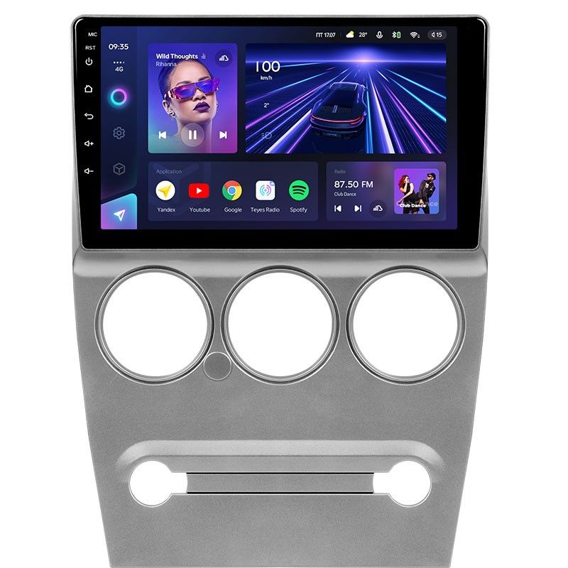 Штатная магнитола Teyes CC3 4/32 Citroen C-Elysee (2008-2013)