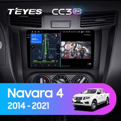 Штатная магнитола Teyes CC3 2K 6/128 Nissan Navara D23 IV (2014-2021) Тип-B