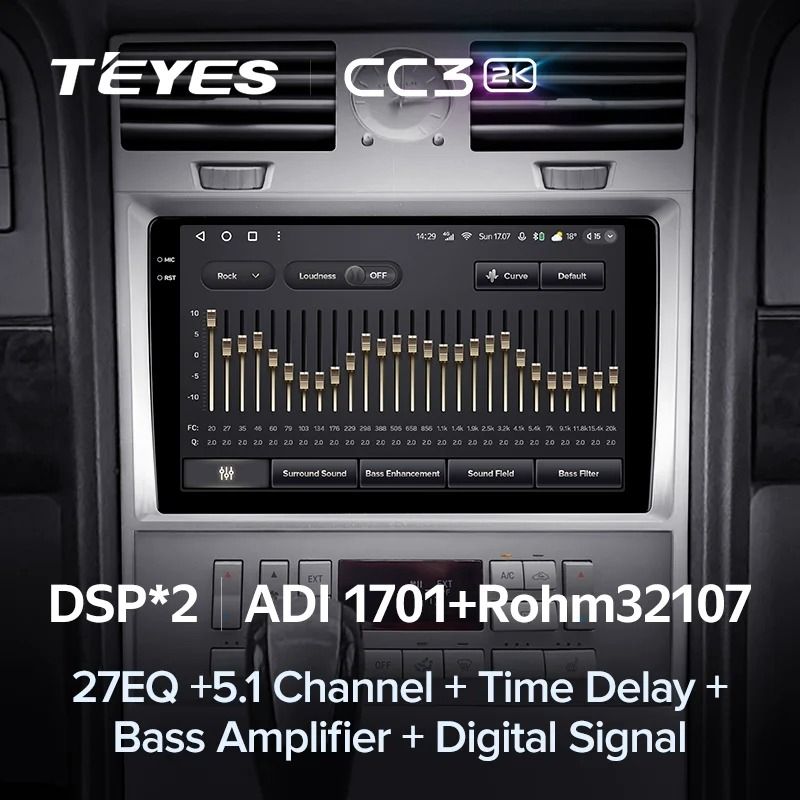 Штатная магнитола Teyes CC3 2K 6/128 Lincoln Navigator (2002-2006)