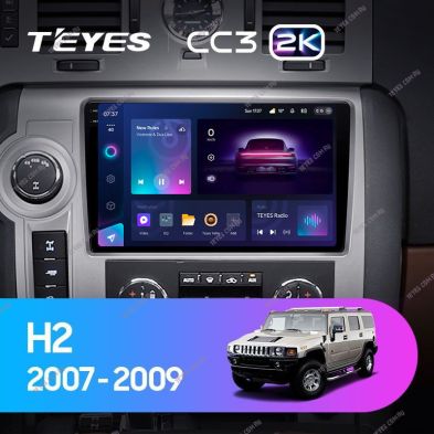 Штатная магнитола Teyes CC3 2K 360 6/128 Hummer H2 E85 (2007-2009)