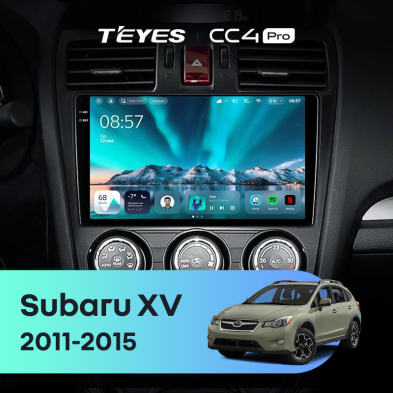 Штатная магнитола Teyes CC4 Pro 8/128 Subaru XV (2011-2015) Тип-B