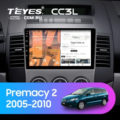 Штатная магнитола Teyes CC3L 4/32 Mazda Premacy 2 (2005-2010)
