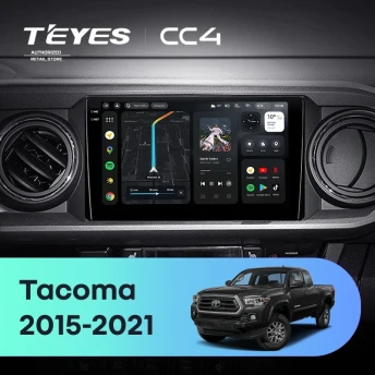 Штатная магнитола Teyes CC4 6/64 Toyota Tacoma N300 (2015-2021) F1