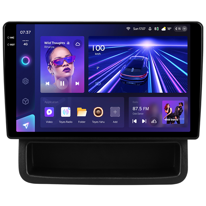 Переходная рамка Opel Vivaro A (2006-2014) Тип-B (10")