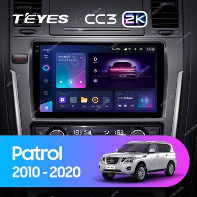 Штатная магнитола Teyes CC3 2K 6/128 Nissan Patrol Y62 (2010-2020) F2