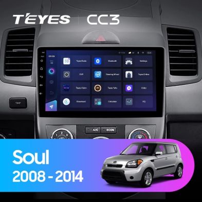Штатная магнитола Teyes CC3 4/32 Kia Soul 1 (2008-2014)