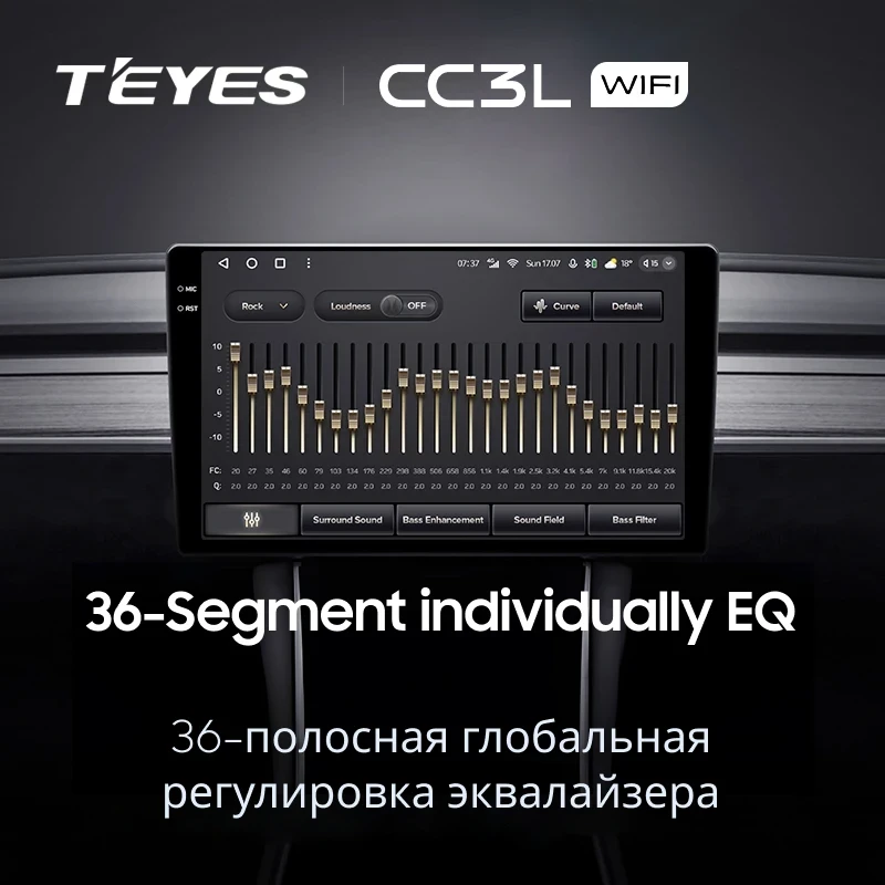 Штатная магнитола Teyes CC3L WiFi 2/32 Honda City (2014-2017) Тип-B Правый руль