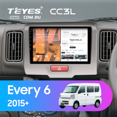 Штатная магнитола Teyes CC3L 4/32 Suzuki Every 6 (2015-)