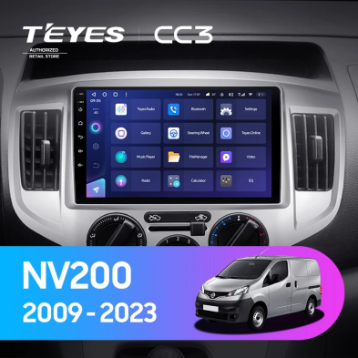 Штатная магнитола Teyes CC3 4/32 Nissan NV200 M20 (2009-2023)