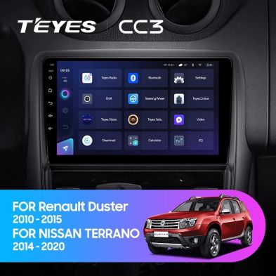 Штатная магнитола Teyes CC3 4/32 Nissan Terrano (2014-2020)