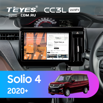 Штатная магнитола Teyes CC3L WiFi 2/32 Suzuki Solio 4 (2020-)