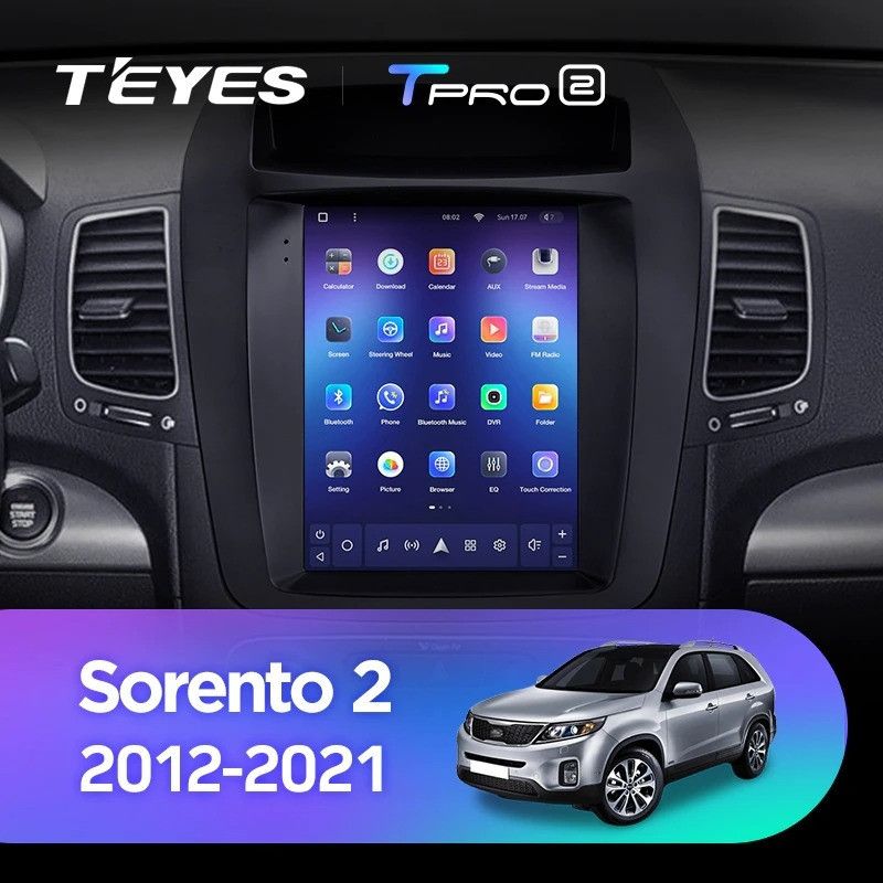 Штатная магнитола Tesla style Teyes TPRO 2 4/64 Kia Sorento 2 XM (2012-2021) HIGH F2