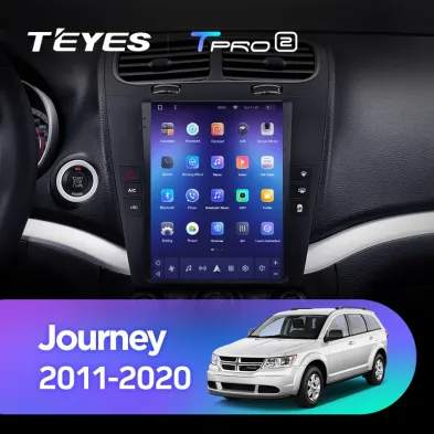 Штатная магнитола Tesla style Teyes TPRO 2 4/32 Dodge Journey JC (2011-2020)