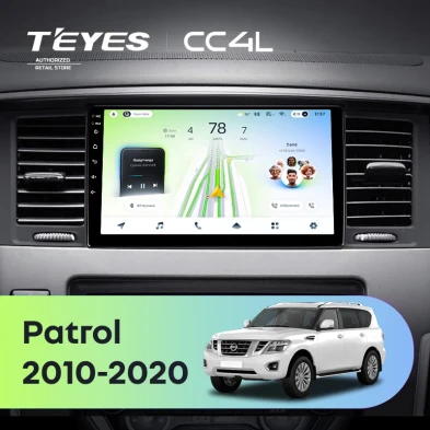 Штатная магнитола Teyes CC4L 6/64 Nissan Patrol Y62 (2010-2020) F1 9"