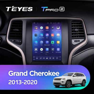 Штатная магнитола Tesla style Teyes TPRO 2 4/32 Jeep Grand Cherokee WK2 (2013-2020)