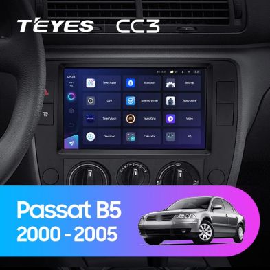 Штатная магнитола Teyes CC3 4/32 Volkswagen Passat B5 (2000-2005)