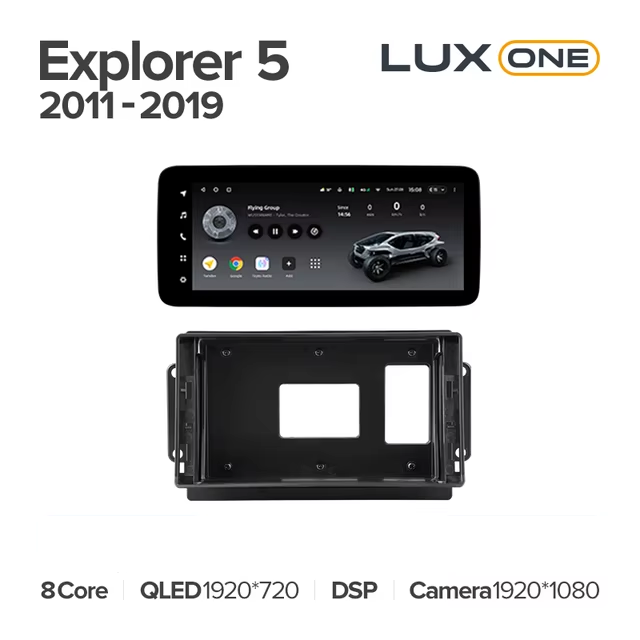 Штатная магнитола Teyes LUX ONE 4/32 Ford Explorer 5 (2011-2019)