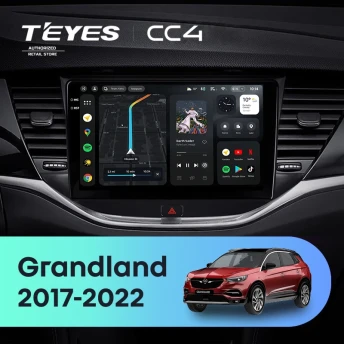 Штатная магнитола Teyes CC4 8/128 Opel Grandland (2017-2022) Тип-A