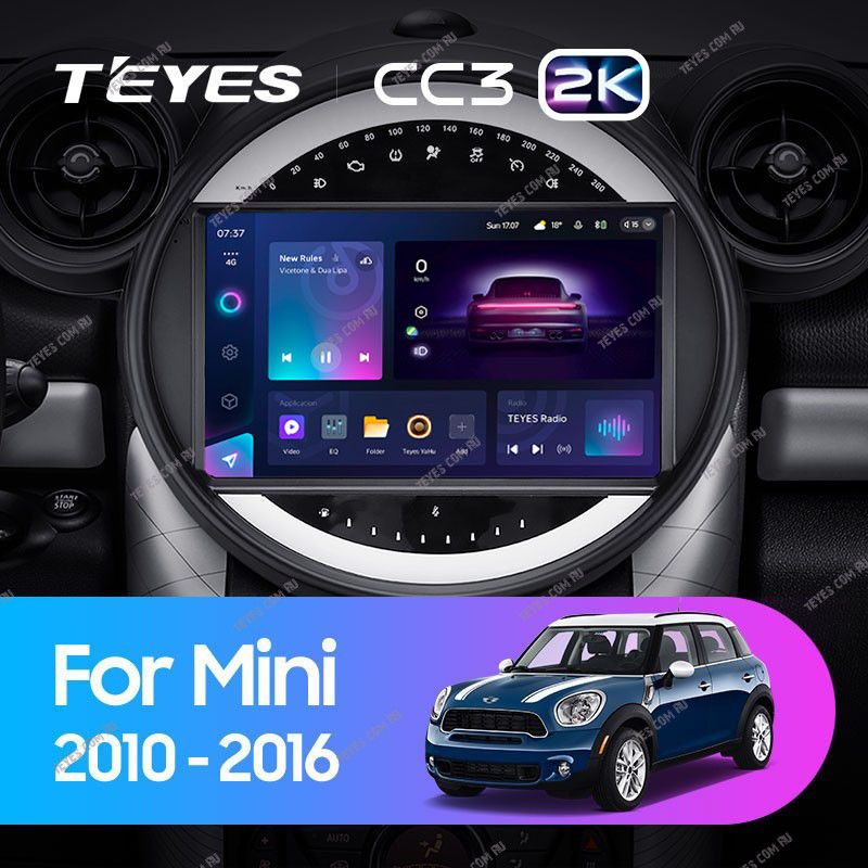 Штатная магнитола Teyes CC3 2K 360 6/128 Mini Cooper (2010-2016) F2