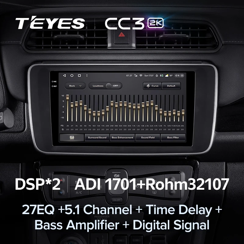 Штатная магнитола Teyes CC3 2K 6/128 Nissan Leaf ZE1 (2017-2024)