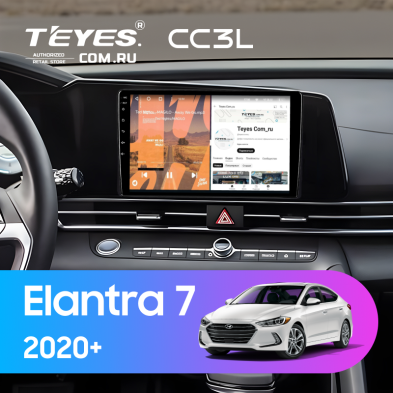 Штатная магнитола Teyes CC3L 4/32 Hyundai Elantra 7 (2020-)