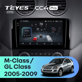 Штатная магнитола Teyes CC4 Pro 8/128 Mercedes-Benz GL-Class (2005-2009) F1