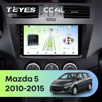 Штатная магнитола Teyes CC4L 6/64 Mazda 5 3 CW (2010-2015)