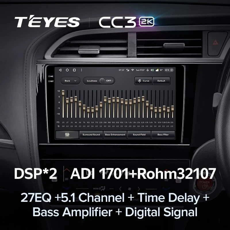 Штатная магнитола Teyes CC3 2K 4/32 Honda Shuttle 2 (2015-2020) Правый руль