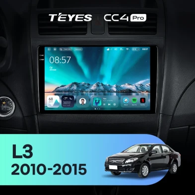 Штатная магнитола Teyes CC4 Pro 8/128 BYD L3 (2010-2015)
