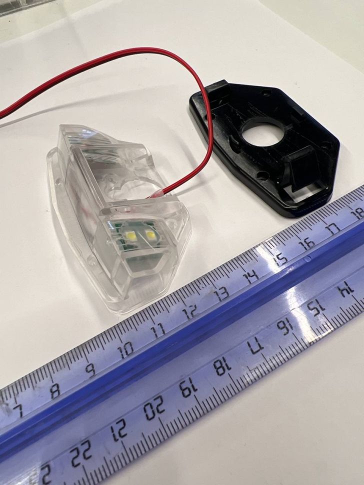 Адаптер под заднюю камеру в подсветку номера Honda CR-V 2007 - 2012, FIT, Crosstour