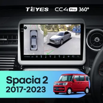 Штатная магнитола Teyes CC4 Pro 360 12/256 Suzuki Spacia 2 (2017-2023)