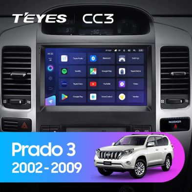 Штатная магнитола Teyes CC3 6/128 Toyota Land Cruiser Prado 120 (2002-2009) F3
