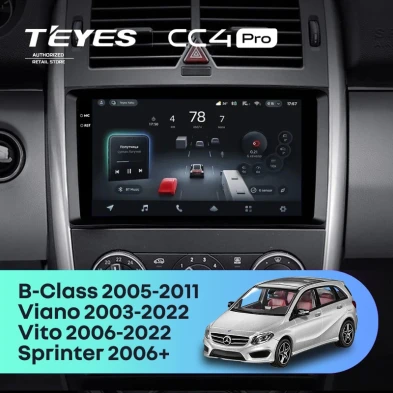 Штатная магнитола Teyes CC4 Pro 12/256 Mercedes-Benz Viano W639\W447 (2003-2022)