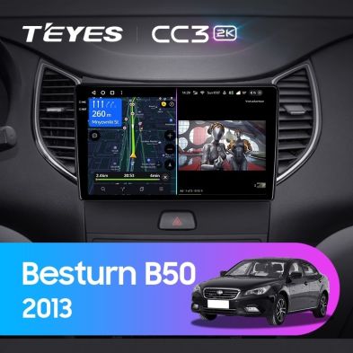 Штатная магнитола Teyes CC3 2K 4/32 FAW Besturn B50 2013+ F1