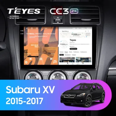 Штатная магнитола Teyes CC3 2K 4/32 Subaru XV (2015-2017) F1