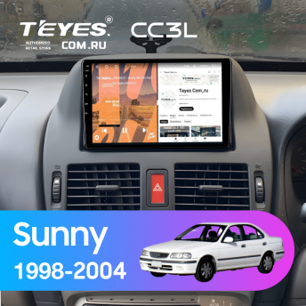 Штатная магнитола Teyes CC3L 4/32 Nissan Sunny B15 (1998-2004)