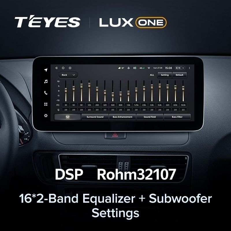 Штатная магнитола Teyes LUX ONE 6/128 Audi A6 A6L C7 (2014-2018)