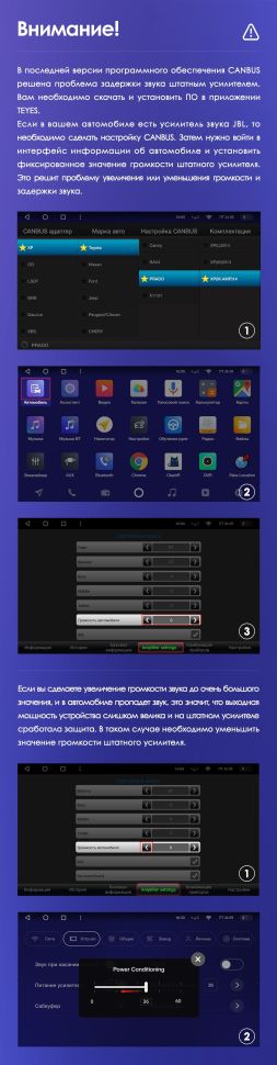 Штатная магнитола Teyes CC3 6/128 Toyota Land Cruiser Prado 150 (2017-2021)