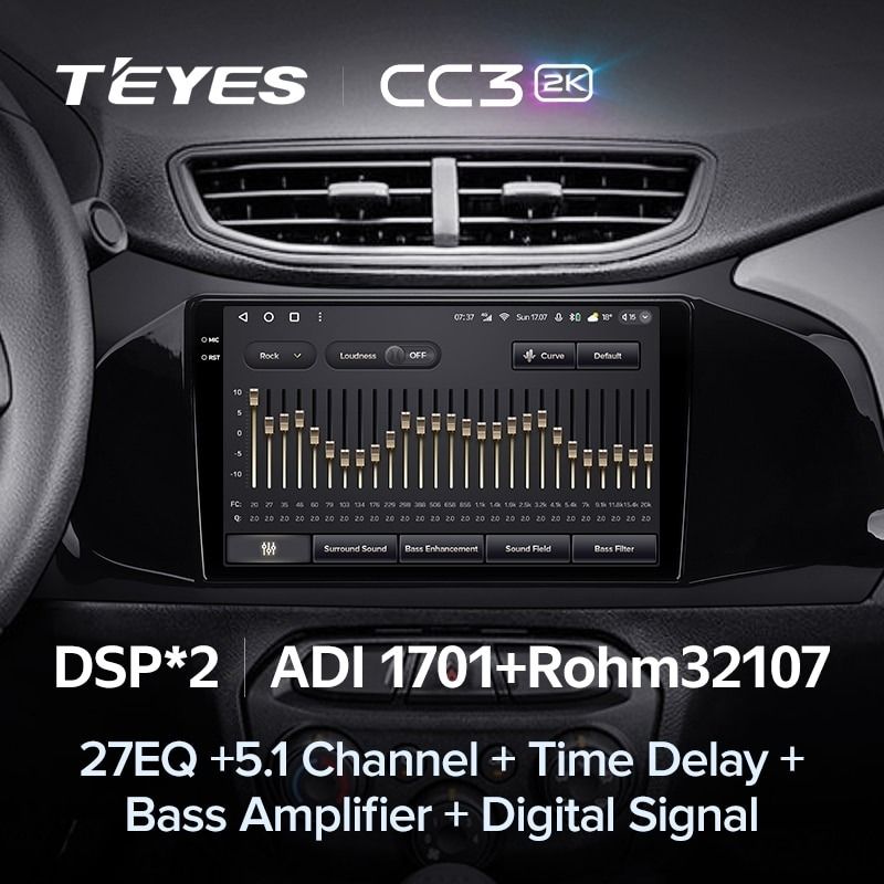 Штатная магнитола Teyes CC3 2K 6/128 Chevrolet Onix (2012-2019)