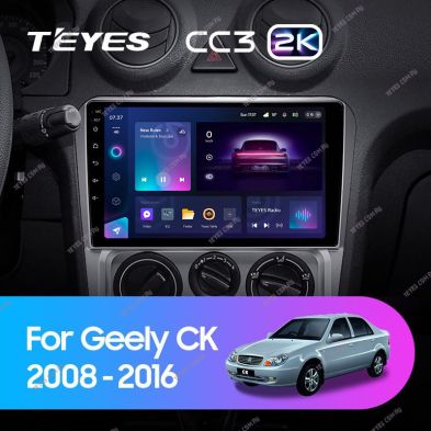 Штатная магнитола Teyes CC3 2K 360 6/128 Geely CK (2008-2016)