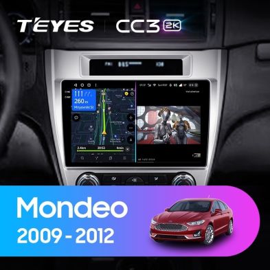 Штатная магнитола Teyes CC3 2K 360 6/128 Ford Mondeo (2009-2012) F3 (US EDITION)