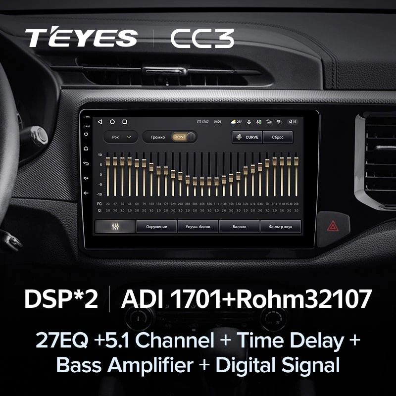 Штатная магнитола Teyes CC3 4/32 Chery Tiggo 4X 5X (2019-2020)