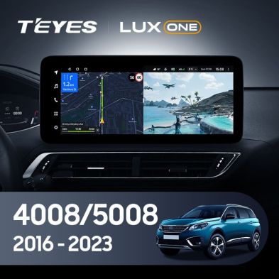 Штатная магнитола Teyes LUX ONE 360 6/128 Peugeot 4008 (2016-2023)
