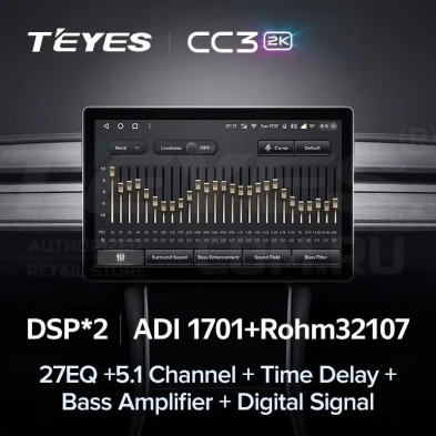 Штатная магнитола Teyes CC3 2K 6/128 Honda CR-V 4 RM RE (2011-2018) Тип-A (11") 9 inch