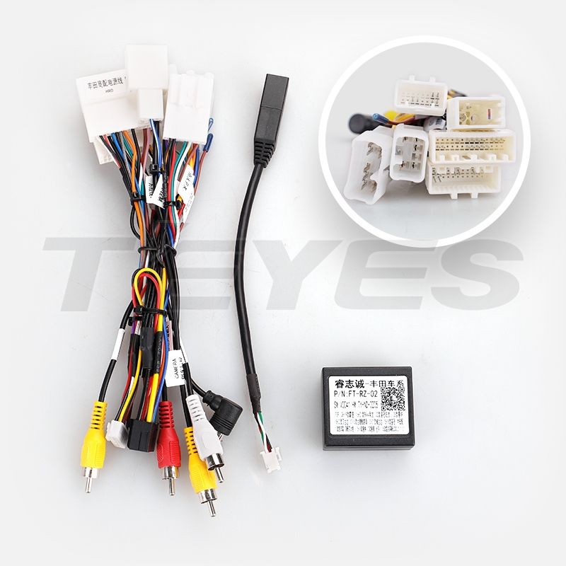 Переходная рамка Toyota Rush (2015-2018) Правый руль (9")